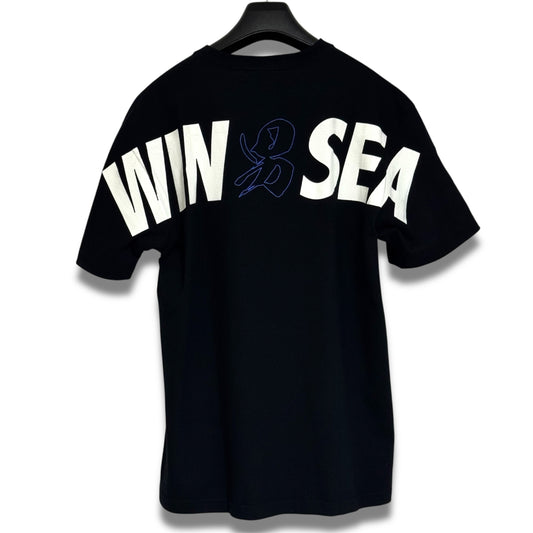 Unused 22SS Kitashinagawa Onsen Tenjinyu x WIND AND SEA collaboration Wind and Sea back logo T-shirt L Shoulder 53cm x Sleeve 23cm x Width 57cm x Length 73cm T-shirt