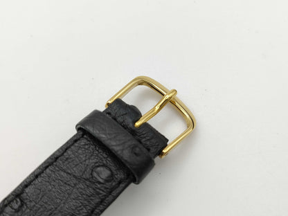Cartier Must Tank 590005 45934 Quartz Black Dial Women's Watch