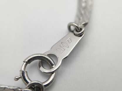 E9.86ct D3.90ct PT900/PT850 25.6g Necklace 