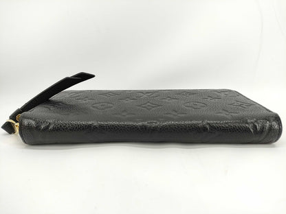 LOUIS VUITTON RFID Unverified SP3110 Louis Vuitton Monogram Empreinte Zippy Wallet Noir Round Zipper Long Wallet Black M60571 Wallet