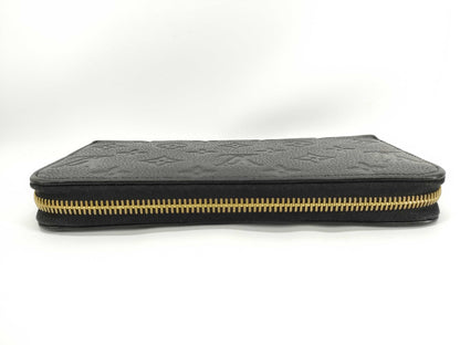 LOUIS VUITTON RFID Unverified SP3110 Louis Vuitton Monogram Empreinte Zippy Wallet Noir Round Zipper Long Wallet Black M60571 Wallet