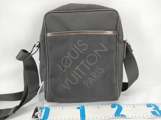 LOUIS VUITTON RFID Unverified SP3181 LOUIS VUITTON Damier Geant Citadan Shoulder Bag Noir Black M93042 Shoulder Bag