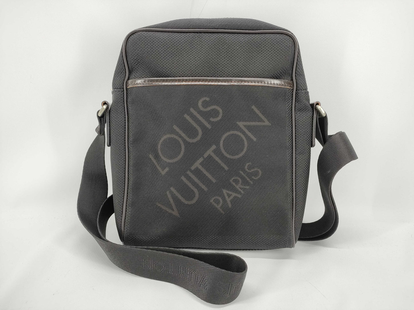 LOUIS VUITTON RFID Unverified SP3181 LOUIS VUITTON Damier Geant Citadan Shoulder Bag Noir Black M93042 Shoulder Bag