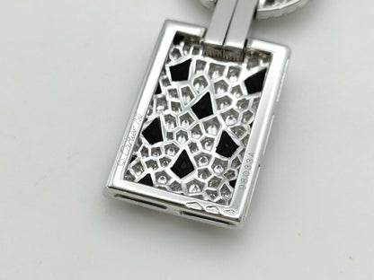 Cartier Panthère Onyx Diamond Necklace in WG 750 