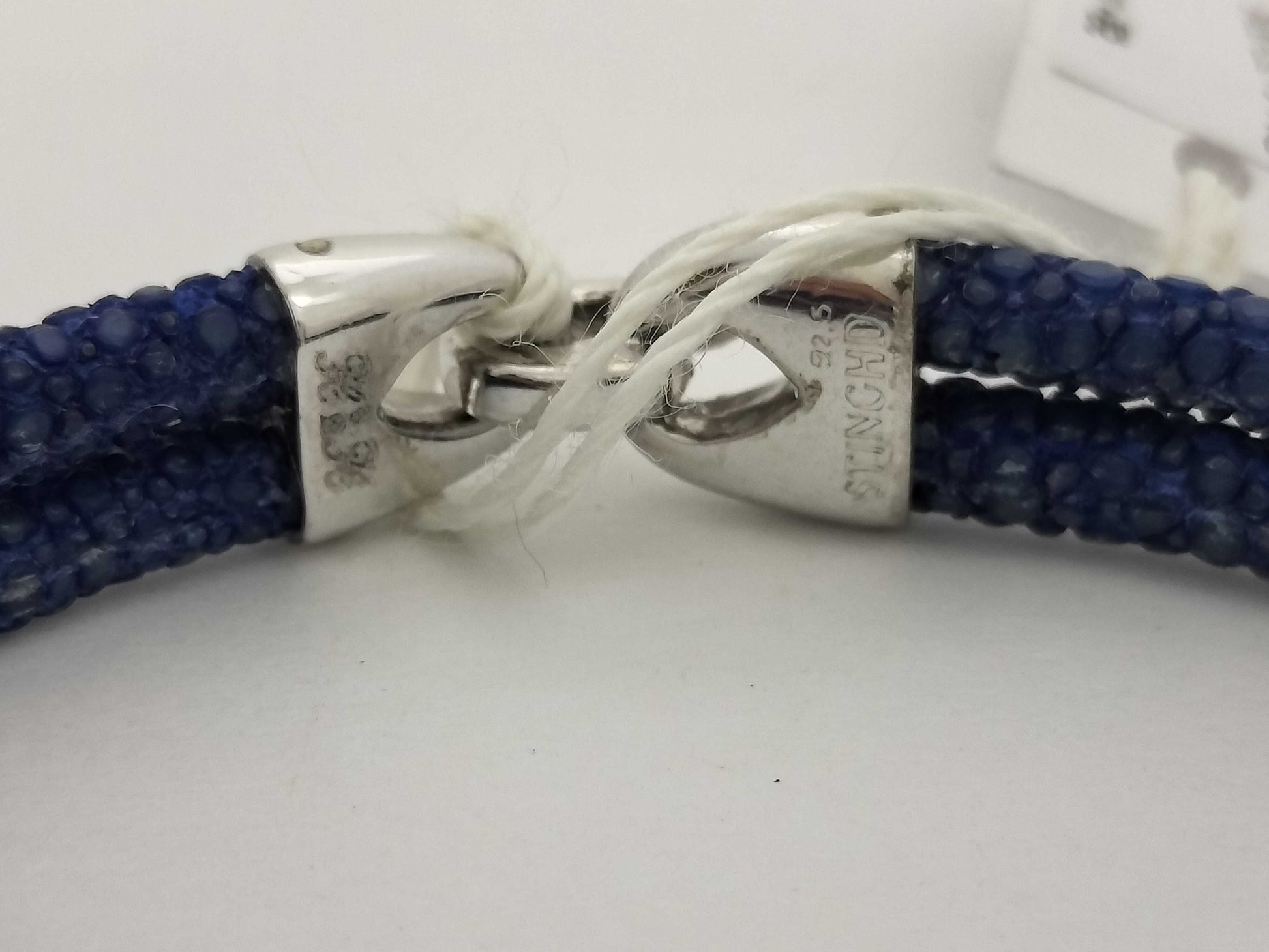 Sting HD SV/Leather Bracelet with Skull Motif, 15.3g, Bracelet/Bangle