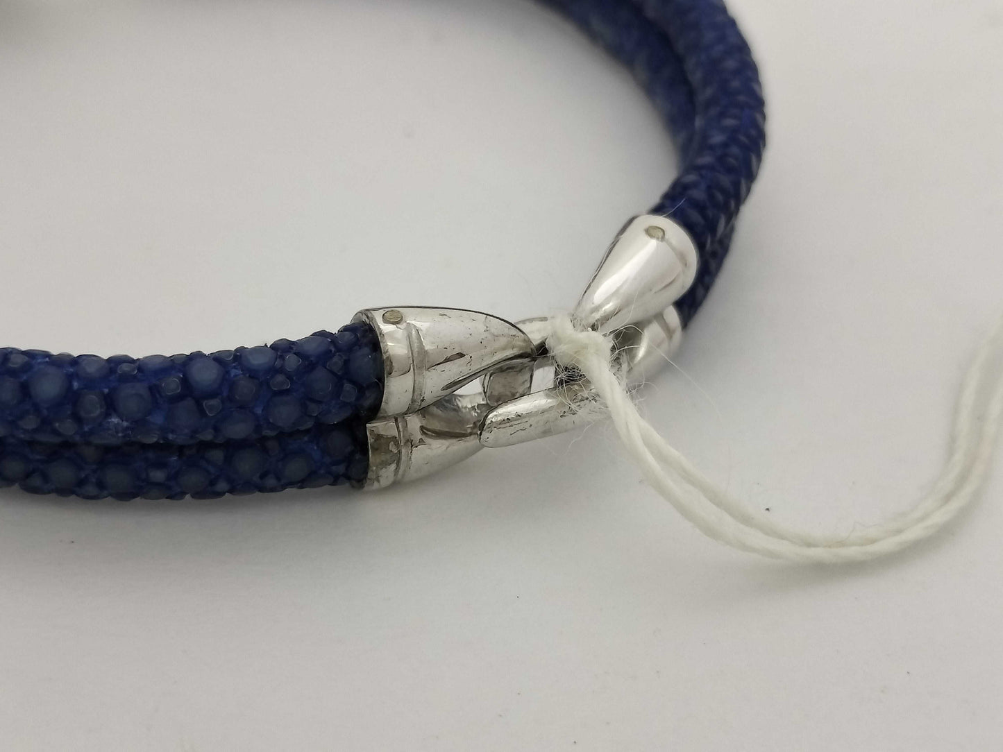 Sting HD SV/Leather Bracelet with Skull Motif, 15.3g, Bracelet/Bangle