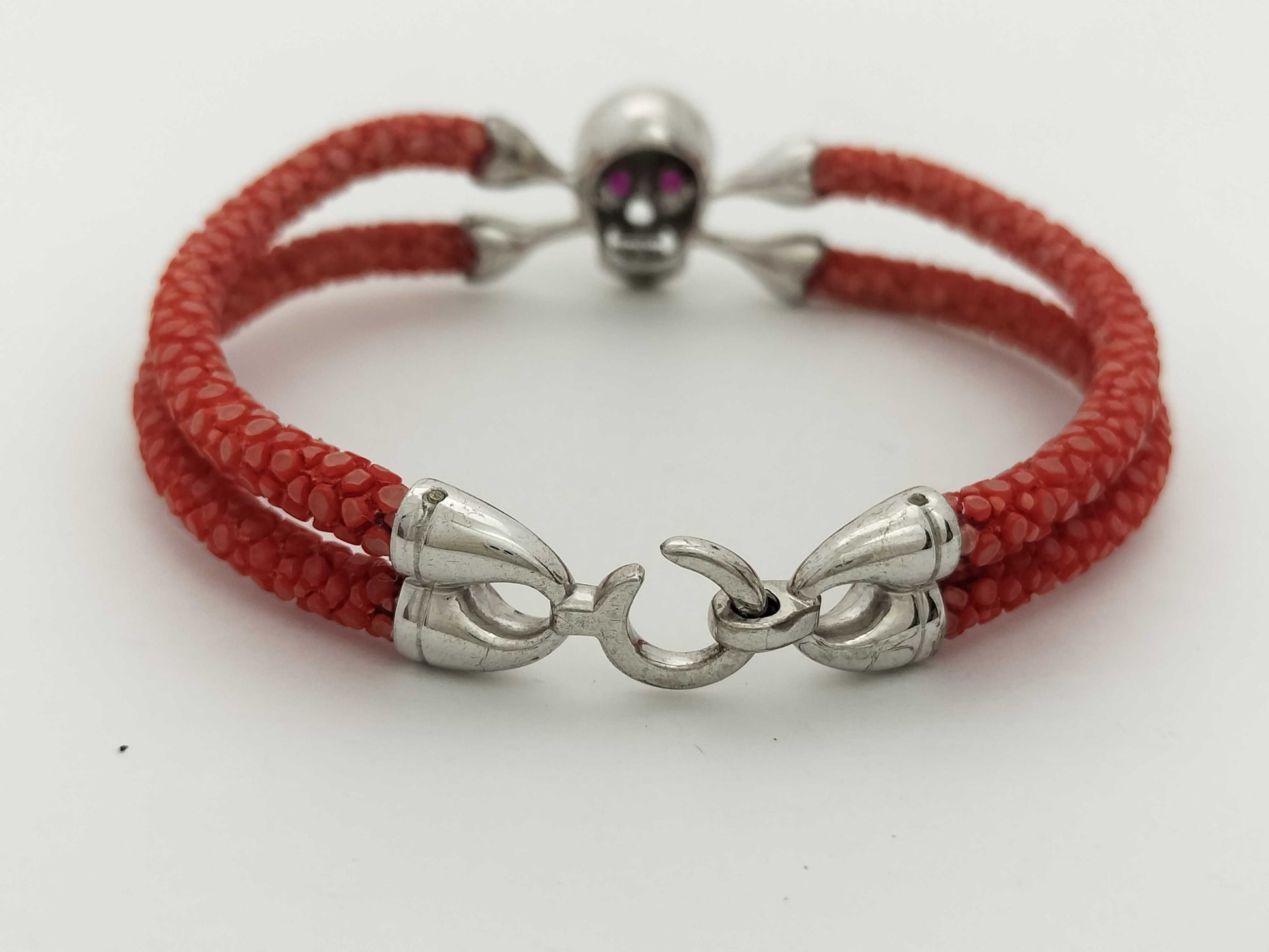 Sting HD SV Bracelet with Skull Motif B430RDPSRU 16.9g Bracelet/Bangle