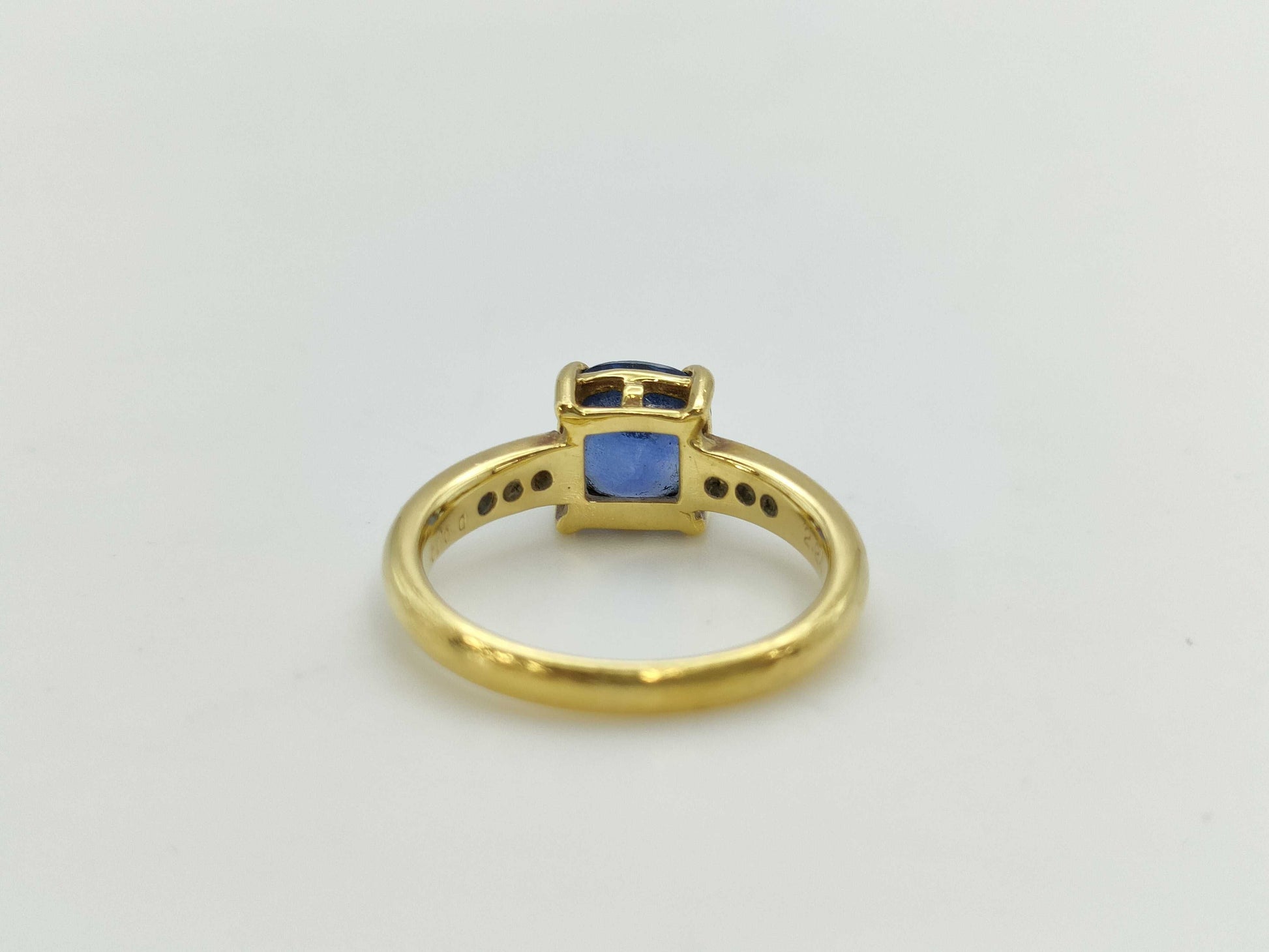 S2.24ct D0.10ct K18 4.6g Ring 