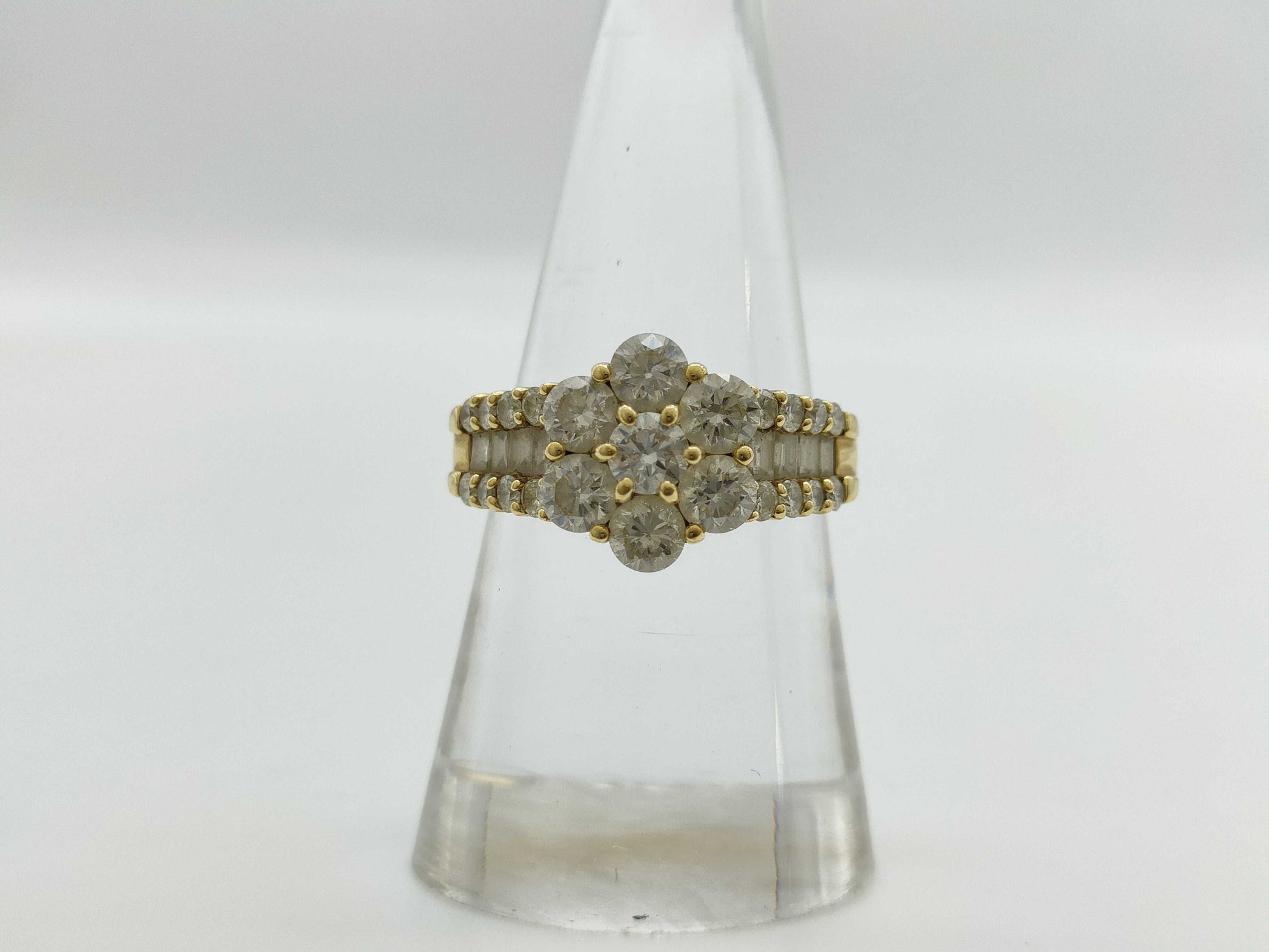 D2.00ct K18 4.6g Ring 