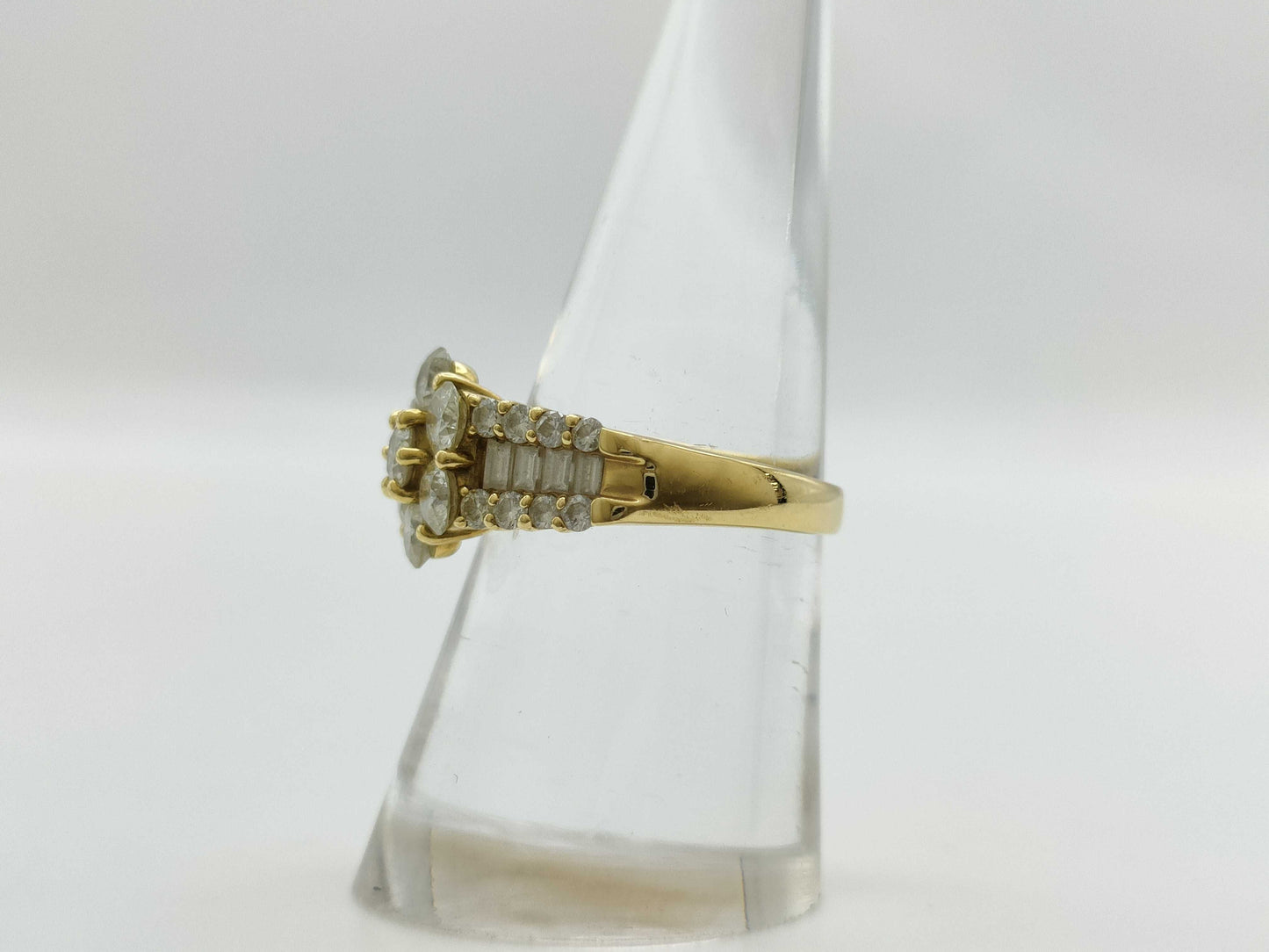 D2.00ct K18 4.6g Ring 
