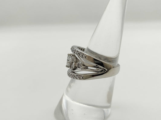 D0.514/0.43ct PT900 11.8g Ring 