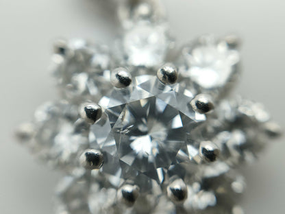 D 0.76ct FD 1.34ct PT900 3.6g Pendant Top 