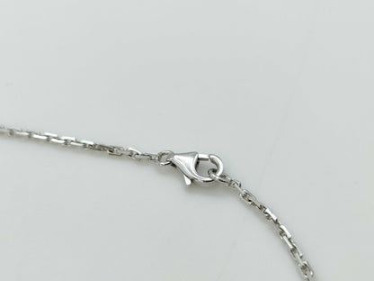 Cartier Baby Love Diamond Necklace in WG 750, 6.9g 