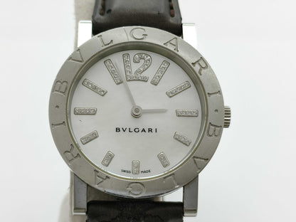 BVLGARI BB33SL D14882 Automatic Shell Dial Boys' Watch