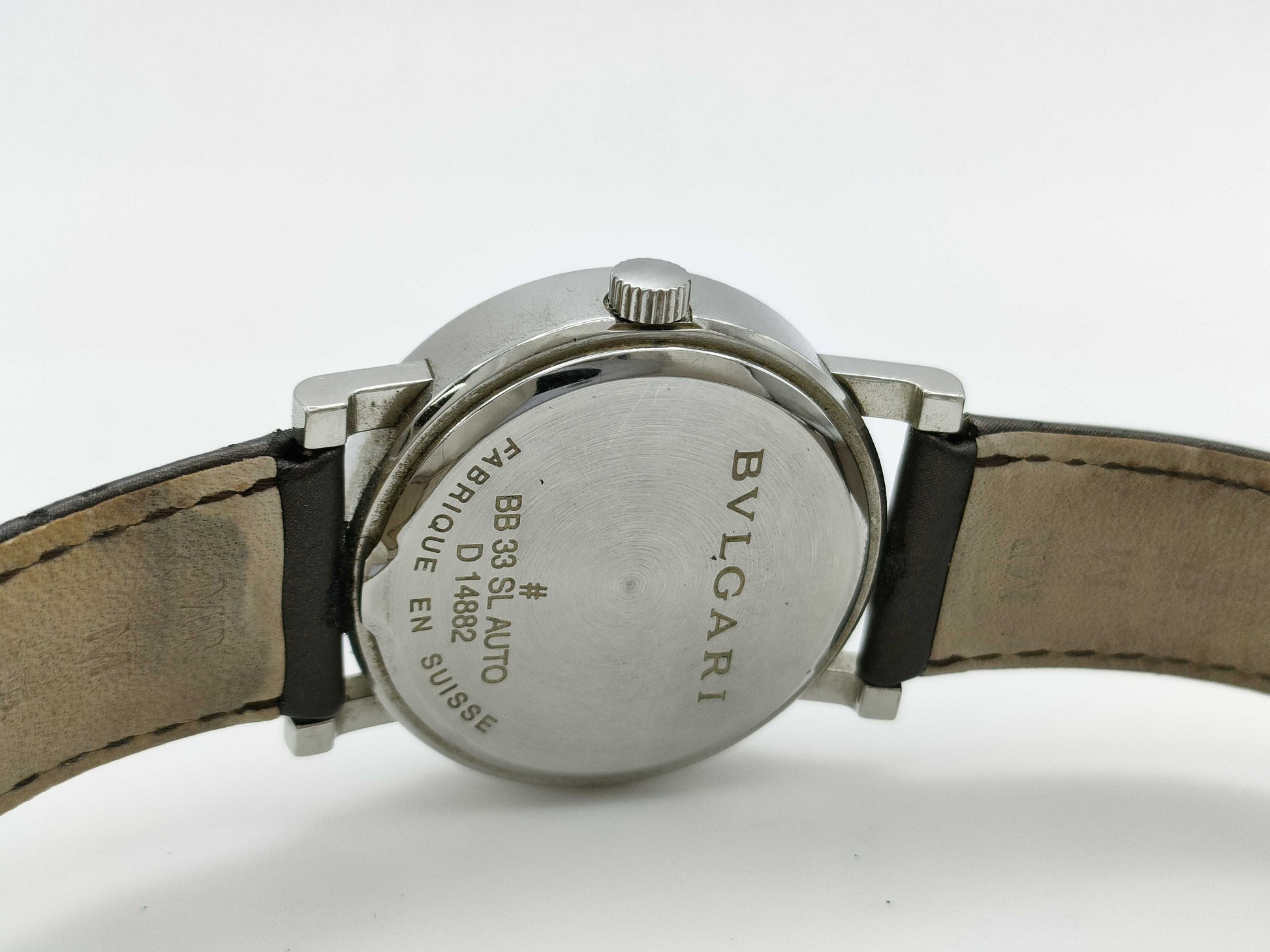 BVLGARI BB33SL D14882 Automatic Shell Dial Boys' Watch