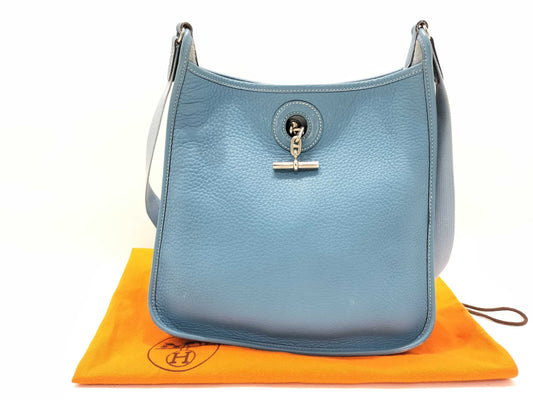 HERMES Vespa Bag A engraved shoulder bag