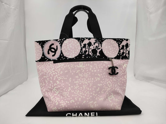 CHANEL Canvas Tote Bag