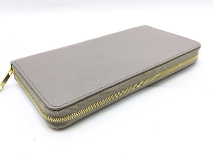 Celine Unused Round Zip Wallet Etoupe Wallet