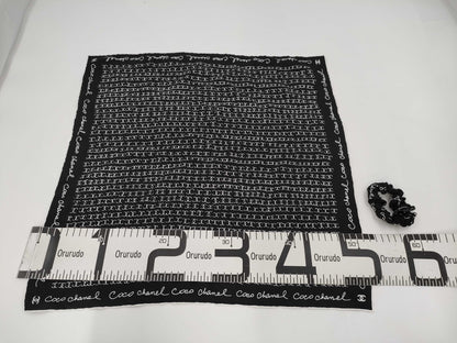 CHANEL Camellia Scarf 22K Coco Mark Other Accessories