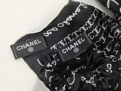 CHANEL Camellia Scarf 22K Coco Mark Other Accessories