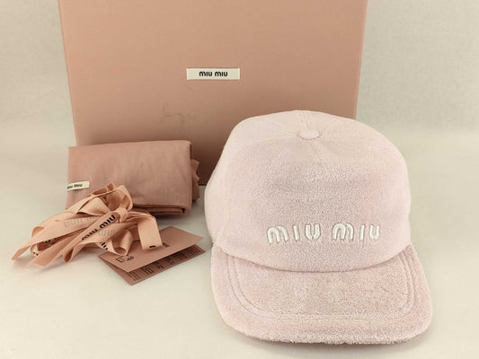 Miu Miu Unused Cap M Cotton Other Accessories