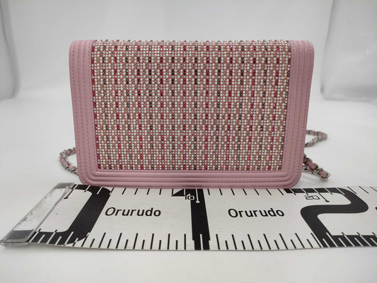 CHANEL Boy Chanel Chain Wallet Shoulder Bag