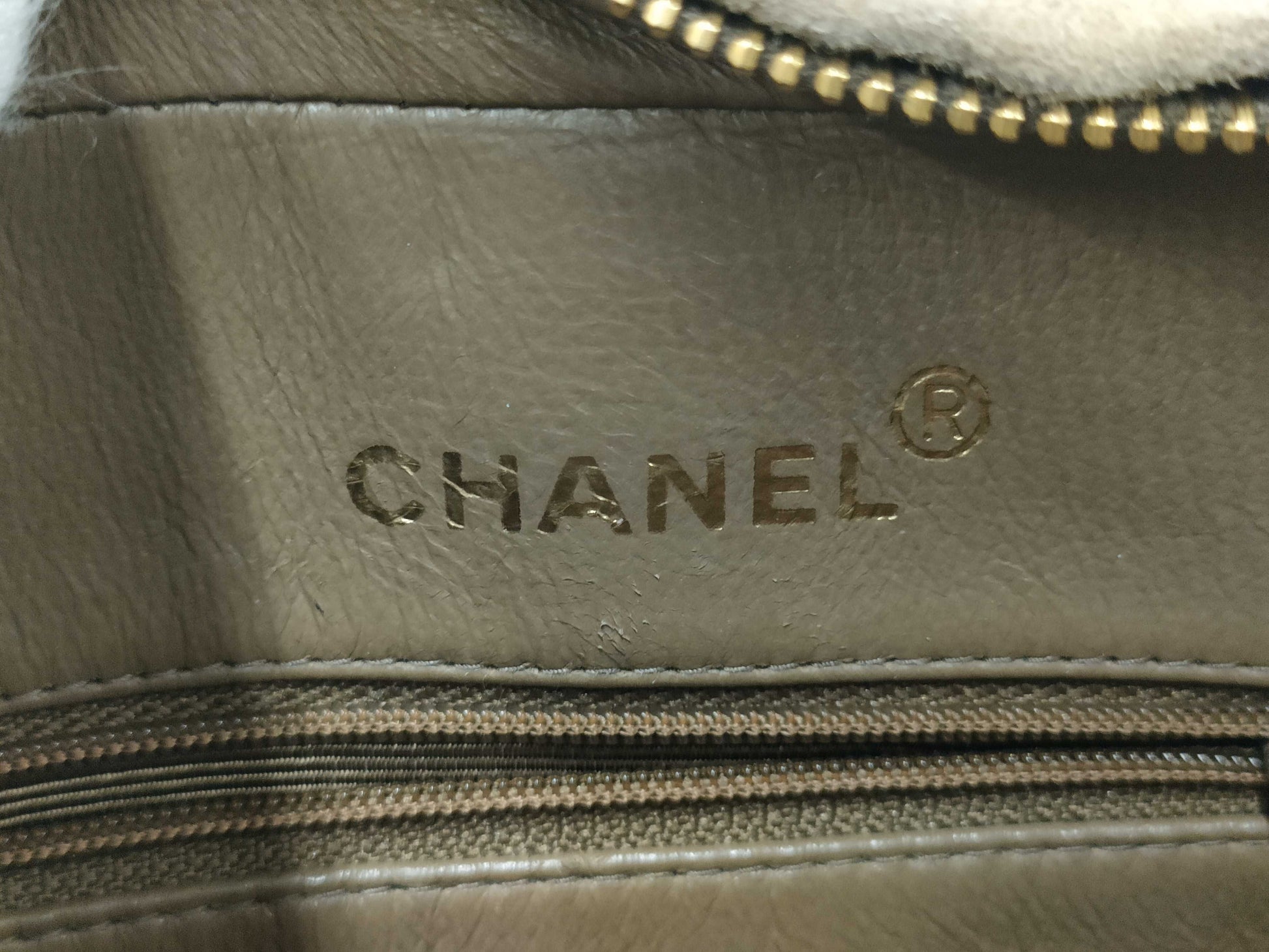 CHANEL Chain Shoulder Suede Shoulder Bag