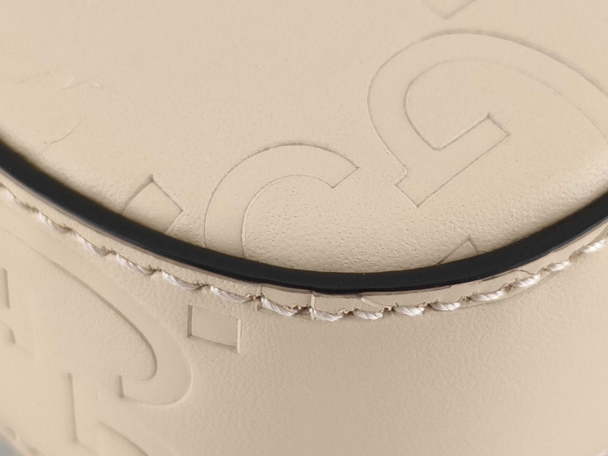 GUCCI GG Unused Shoulder Bag GG Leather Shoulder Bag