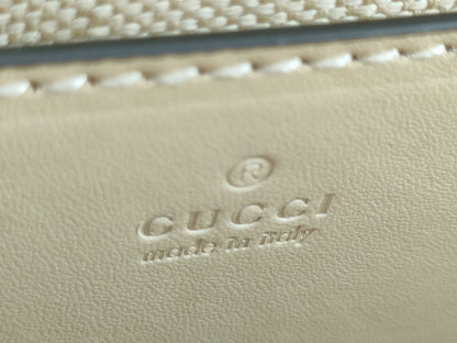 GUCCI GG Unused Shoulder Bag GG Leather Shoulder Bag