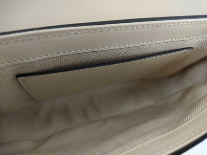 GUCCI GG Unused Shoulder Bag GG Leather Shoulder Bag