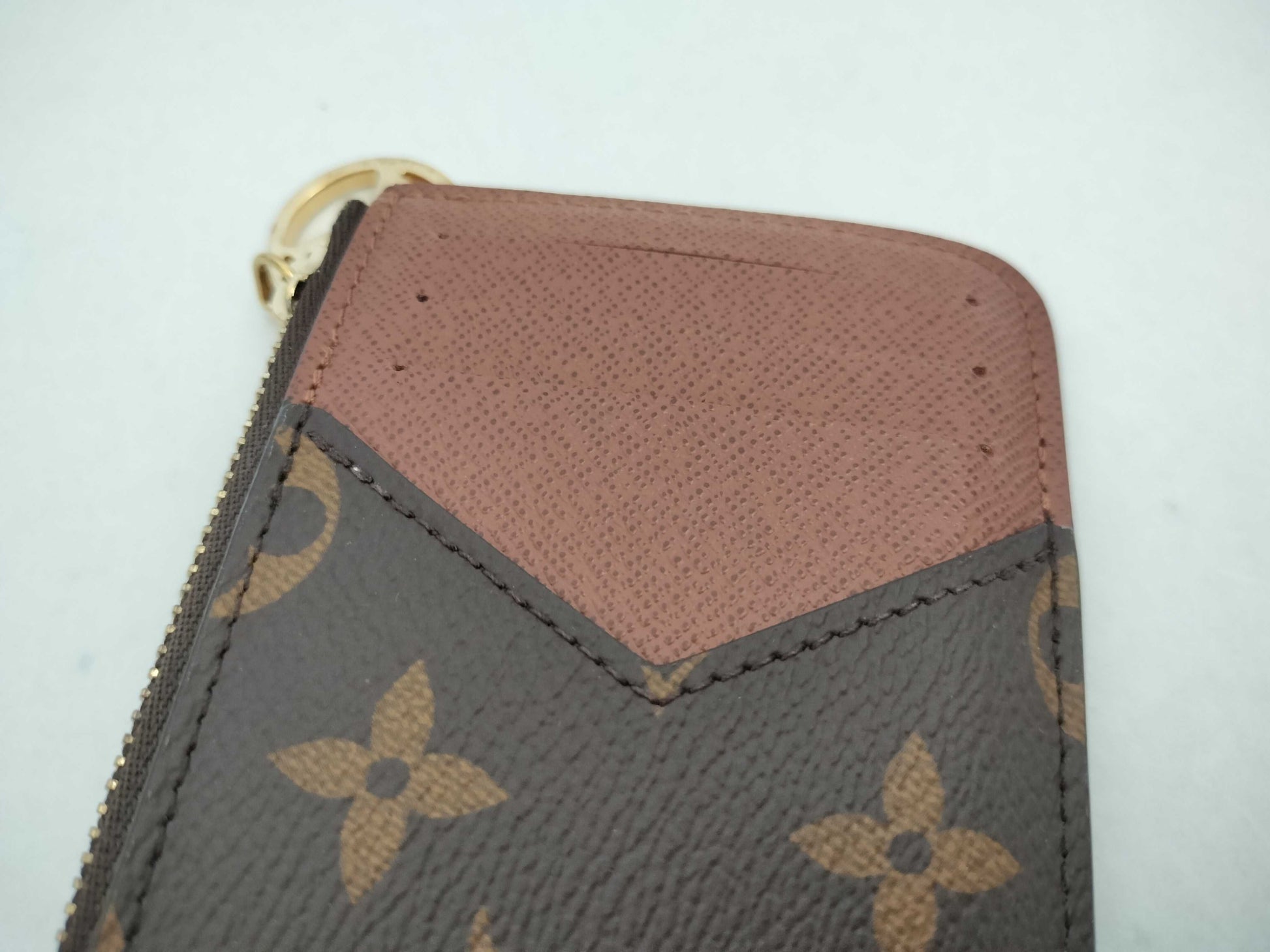 LOUIS VUITTON RFID Verified Monogram Monogram Porte Carte Romy Card Case Card Case/Pass Case/Business Card Case