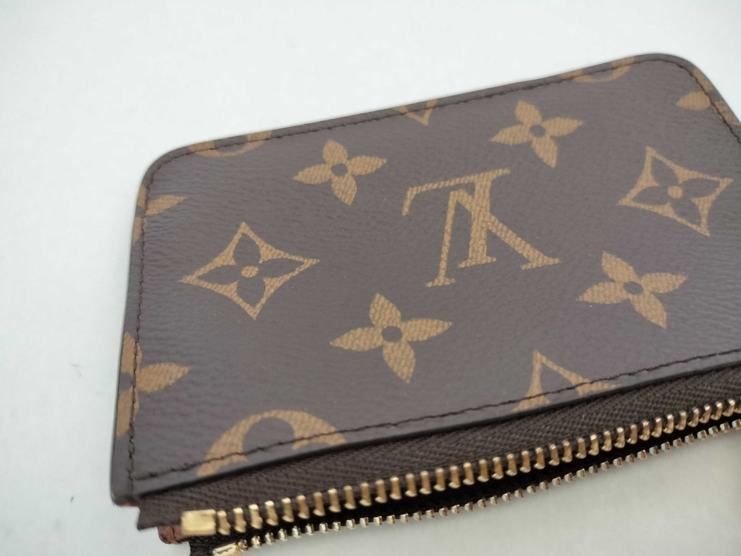 LOUIS VUITTON RFID Verified Monogram Monogram Porte Carte Romy Card Case Card Case/Pass Case/Business Card Case