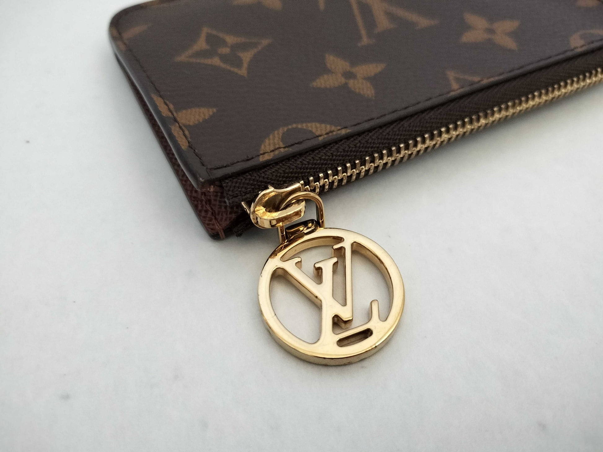 LOUIS VUITTON RFID Verified Monogram Monogram Porte Carte Romy Card Case Card Case/Pass Case/Business Card Case