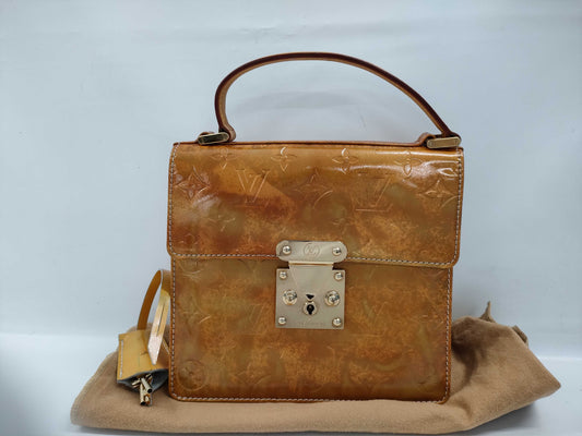 LOUIS VUITTON Vernis Spring Street M91029 Handbag