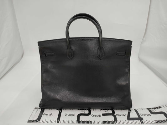 HERMES Birkin 40〇N Black Handbag