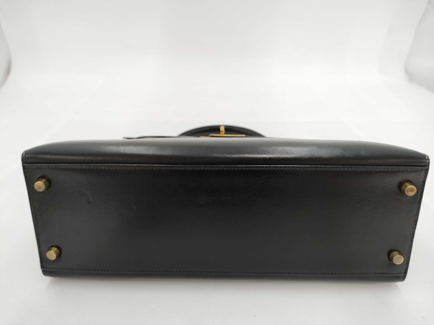 HERMES Kelly 32〇T Black Handbag