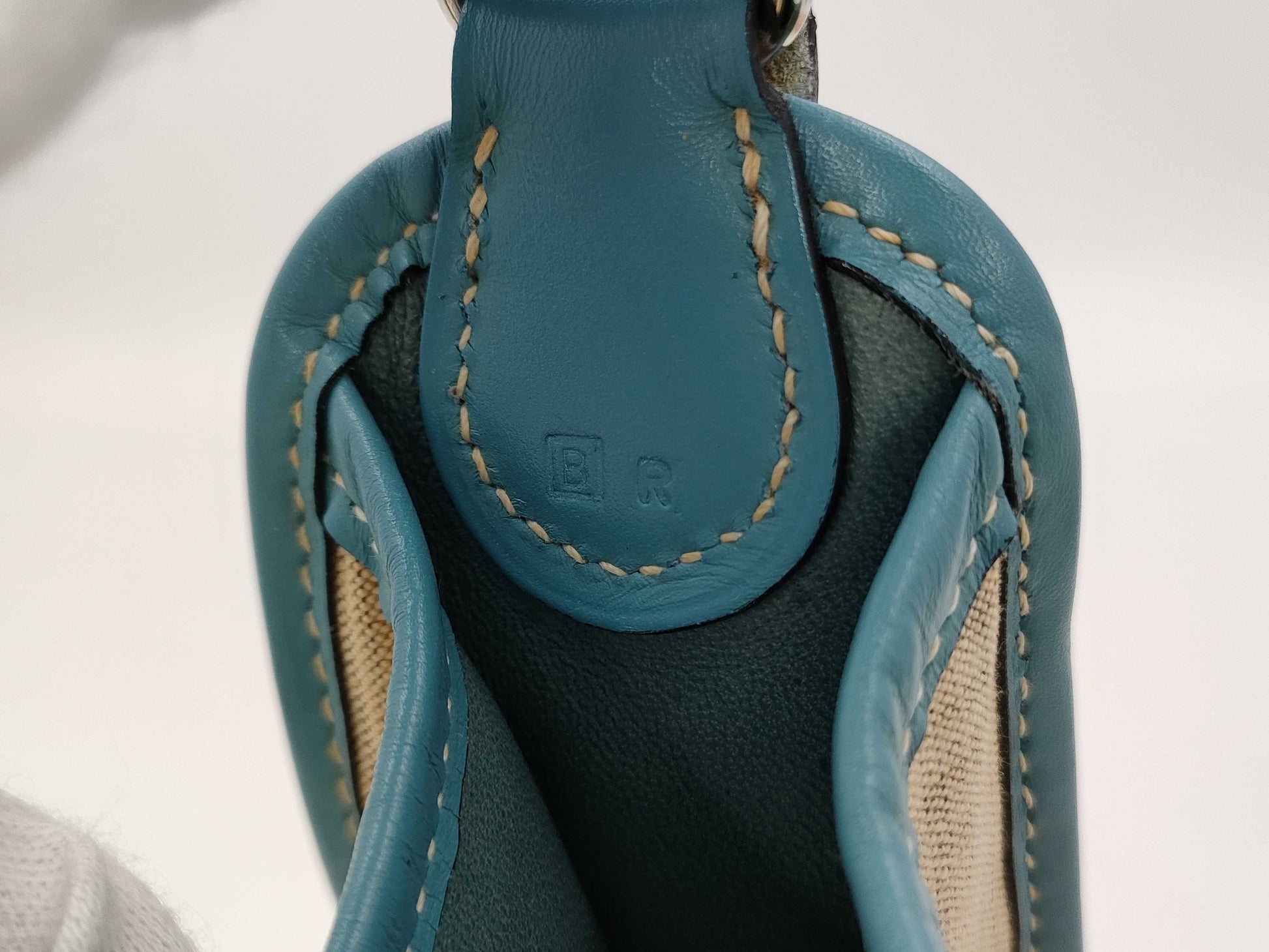 HERMES Vespa PM Canvas Shoulder Bag