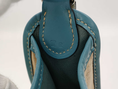 HERMES Vespa PM Canvas Shoulder Bag