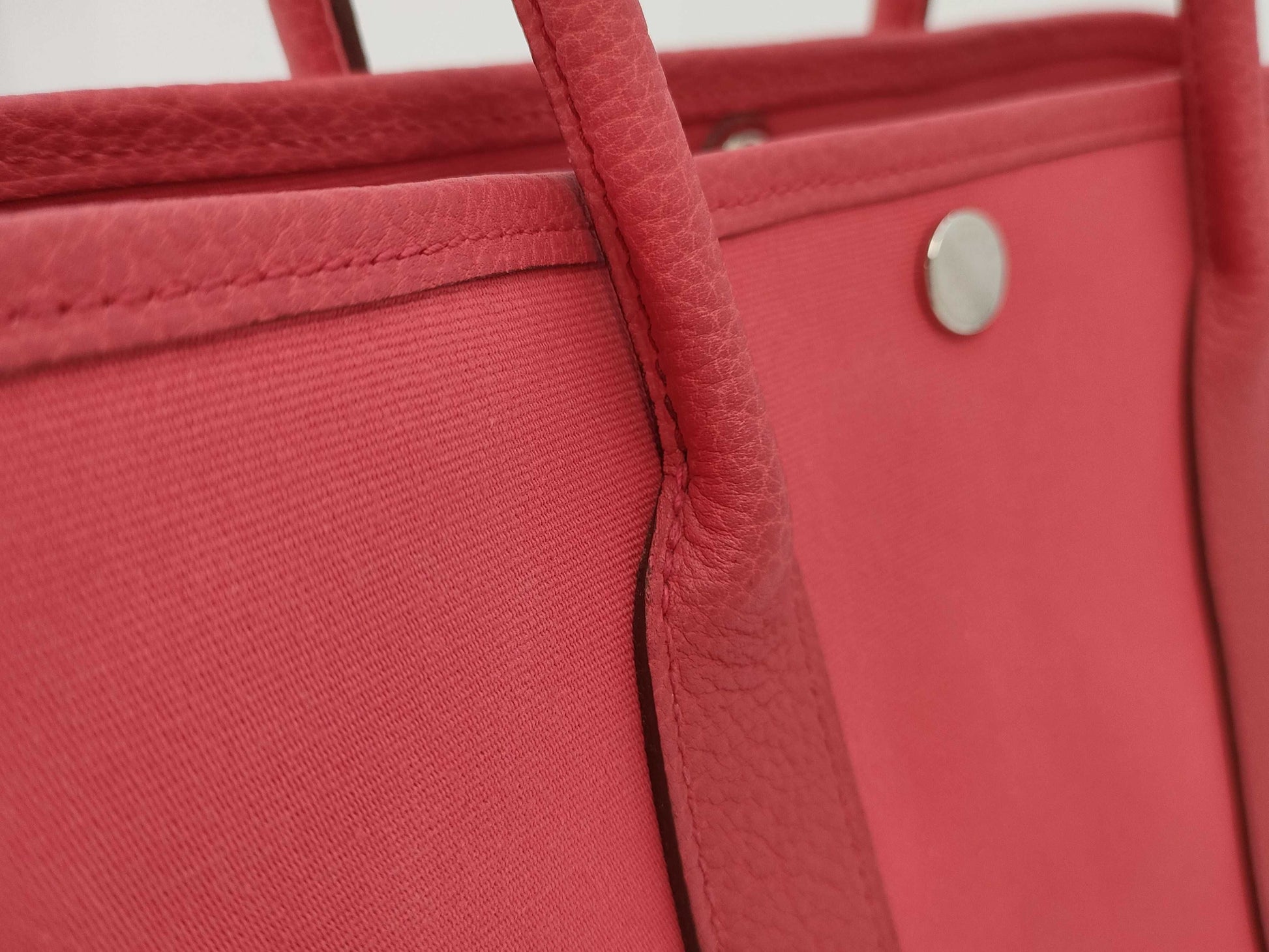 HERMES Garden Party TPM Tote Bag Canvas Tote Bag