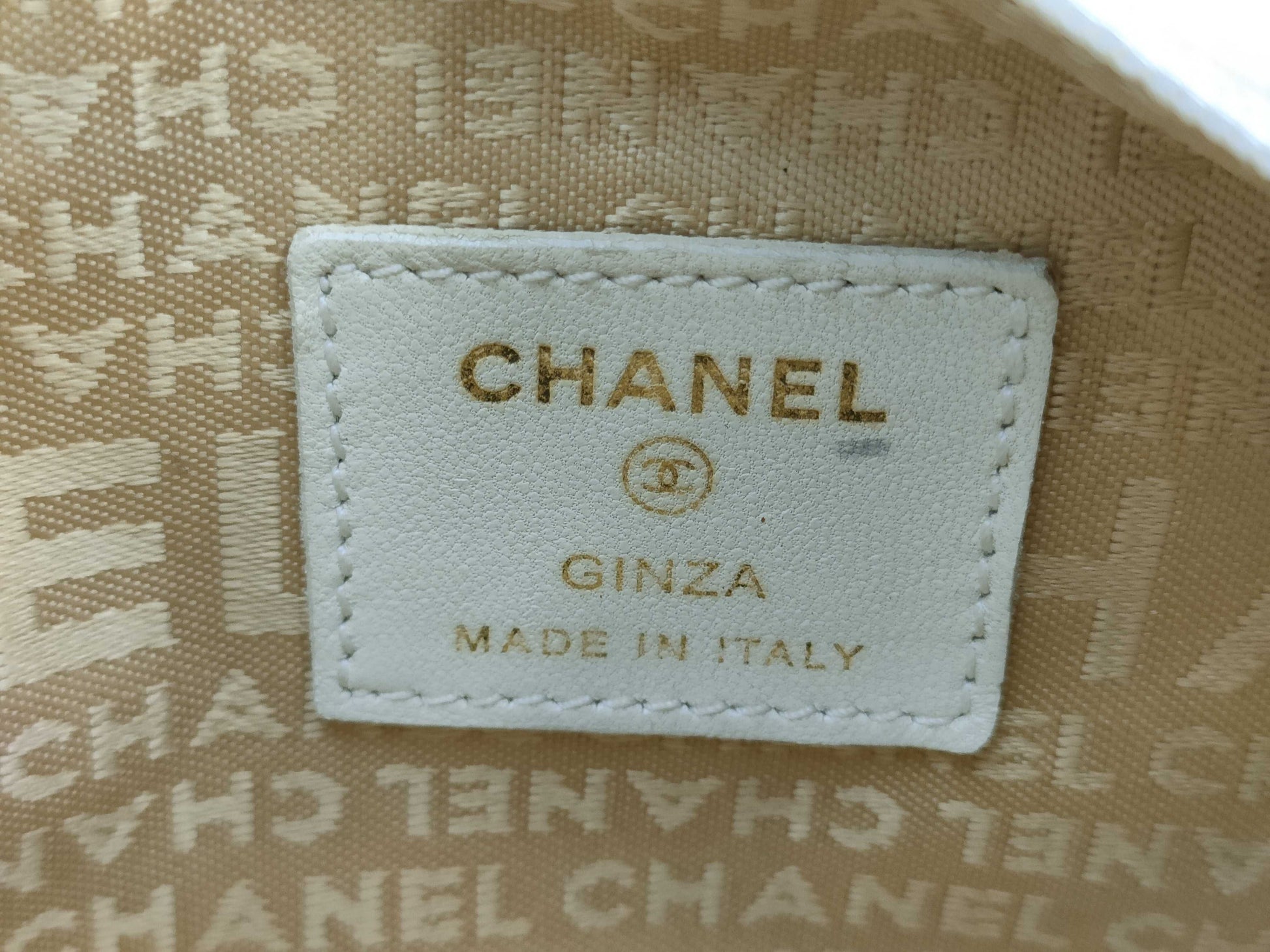 CHANEL Bicolore Pouch Lambskin Pouch