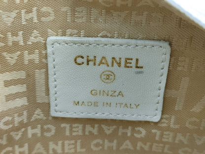 CHANEL Bicolore Pouch Lambskin Pouch
