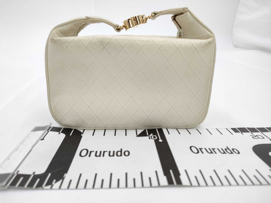 CHANEL Bicolore Pouch Lambskin Pouch
