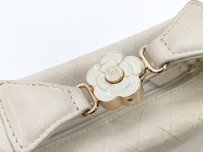 CHANEL Bicolore Pouch Lambskin Pouch