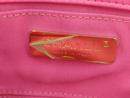 CHANEL Pink Jersey Waist Pouch