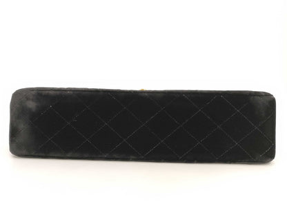 CHANEL Velvet Black Handbag