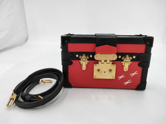 LOUIS VUITTON Epi Petite Mare Rouge Shoulder Bag Shoulder Bag