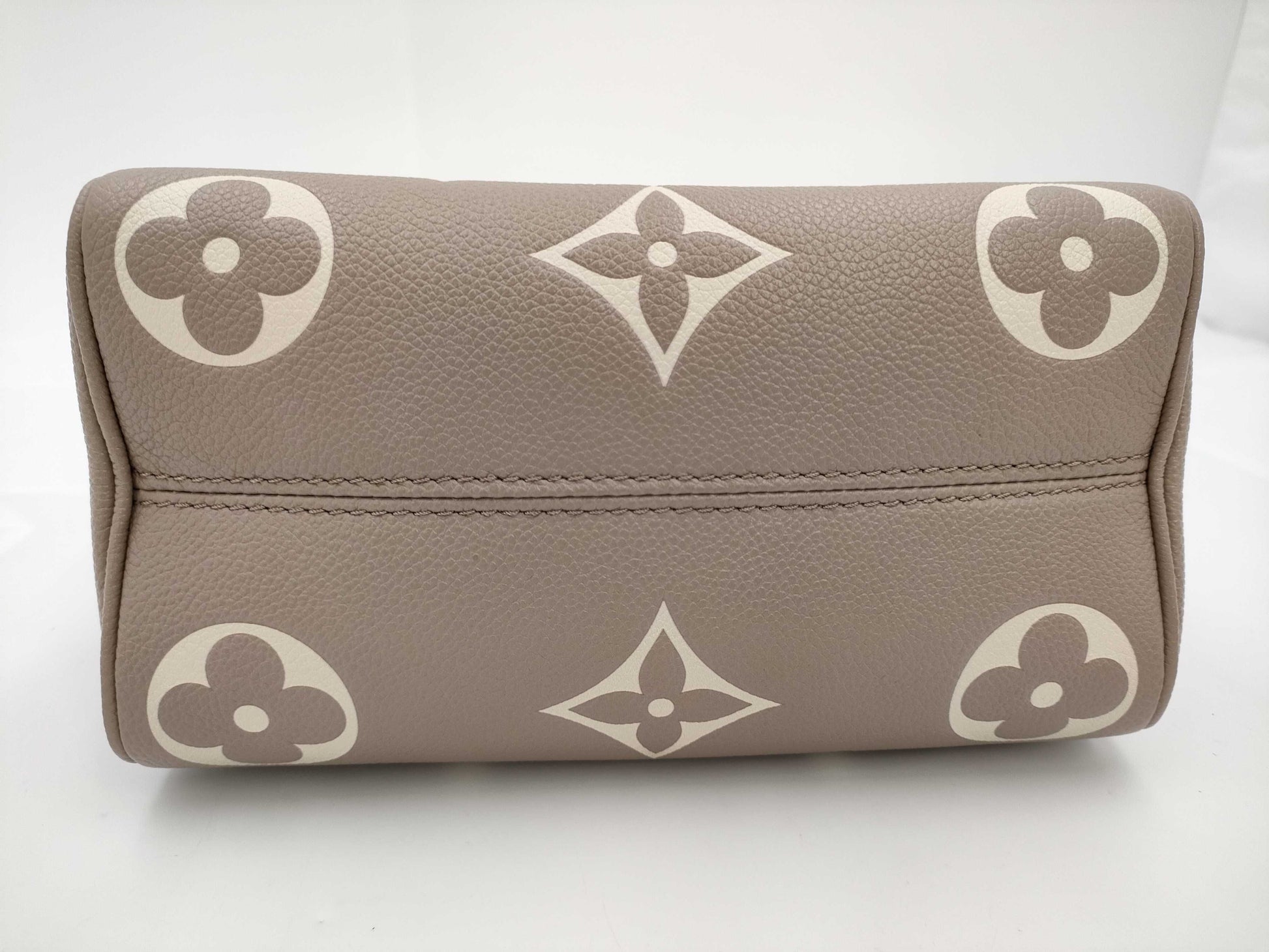 CHANEL Monogram Empreinte Speedy Bandouliere 20 Handbag Handbag