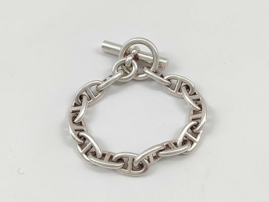 HERMES Chaine d'Ancre Bracelet/Bangle 51.1g/Ag950 Bracelet/Bangle