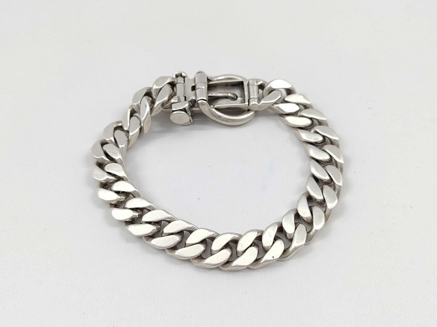 HERMES Boucle Cellier Bracelet/Bangle 41.8g/925 Bracelet/Bangle