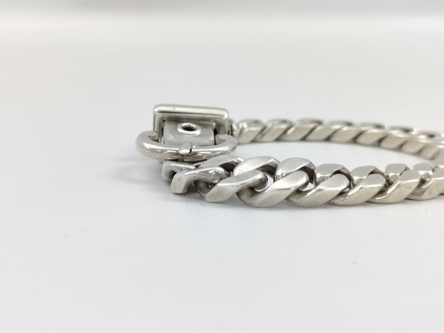 HERMES Boucle Cellier Bracelet/Bangle 41.8g/925 Bracelet/Bangle